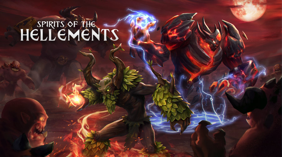 Spirits of The Hellements by Hippo Rider Games | Allcorrect Games