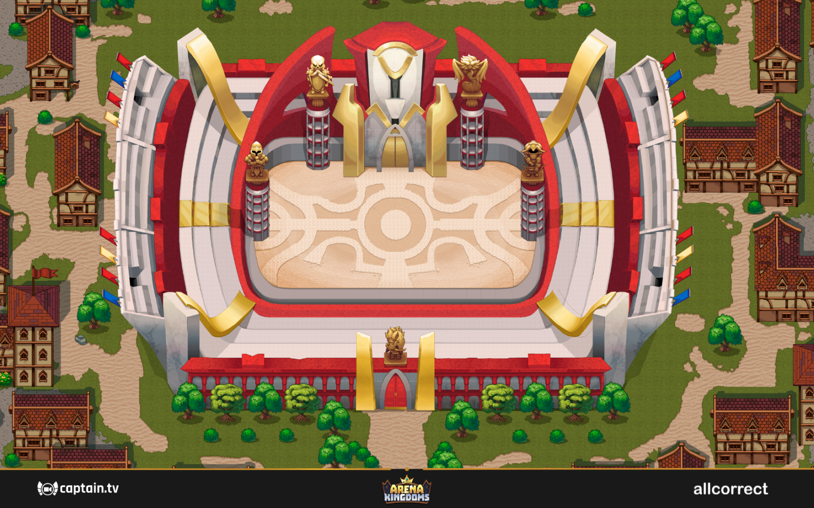 Game Art for Arena Kingdoms by Captain.tv | Allcorrect