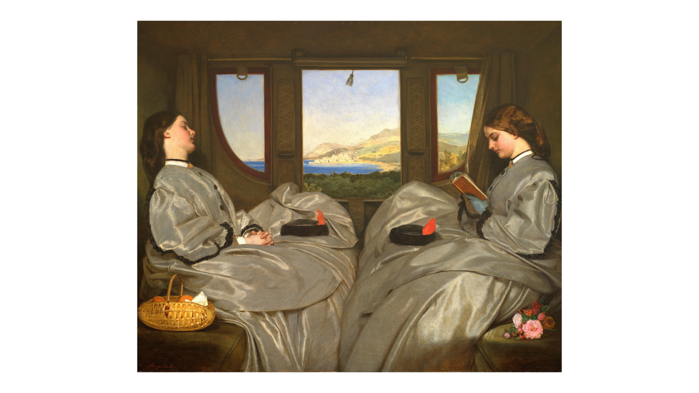 The Traveling Companions, Augustus Leopold Egg, 1862