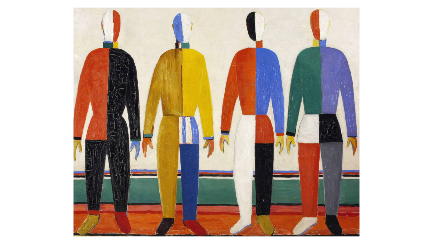  Sportsmen, Kazimir Malevich, 1930-1931